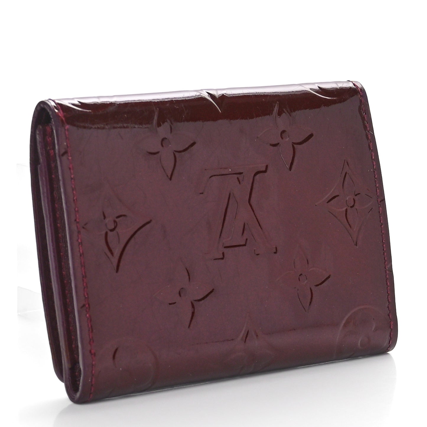 Vernis Business Card Holder Rouge Fauviste