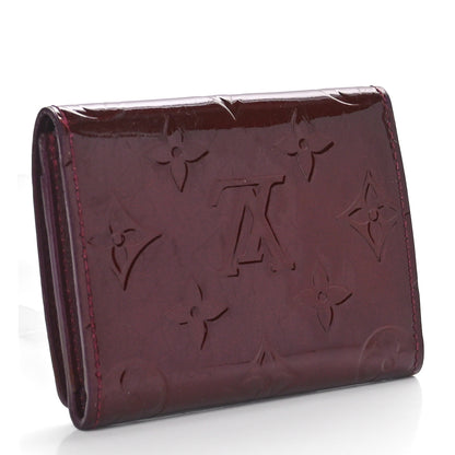 Louis Vuitton Vernis Business Card Holder Rouge Fauviste 3 of 10