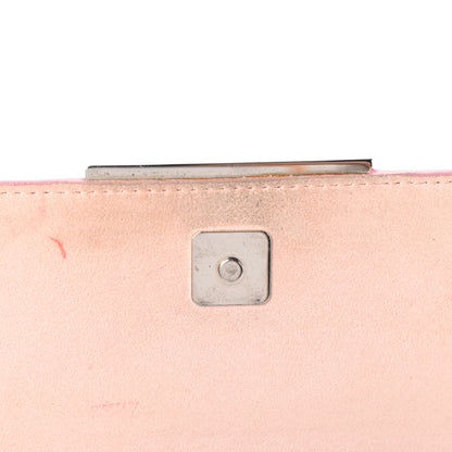 Fendi Vitello Flamingo Tube Wallet on Chain Pink 5 of 9