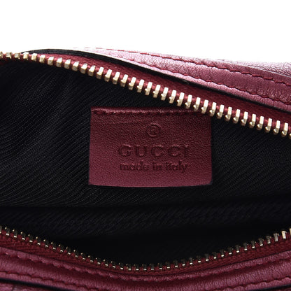Gucci Metallic Guccissima Small Cosmetic Case Red 6 of 8