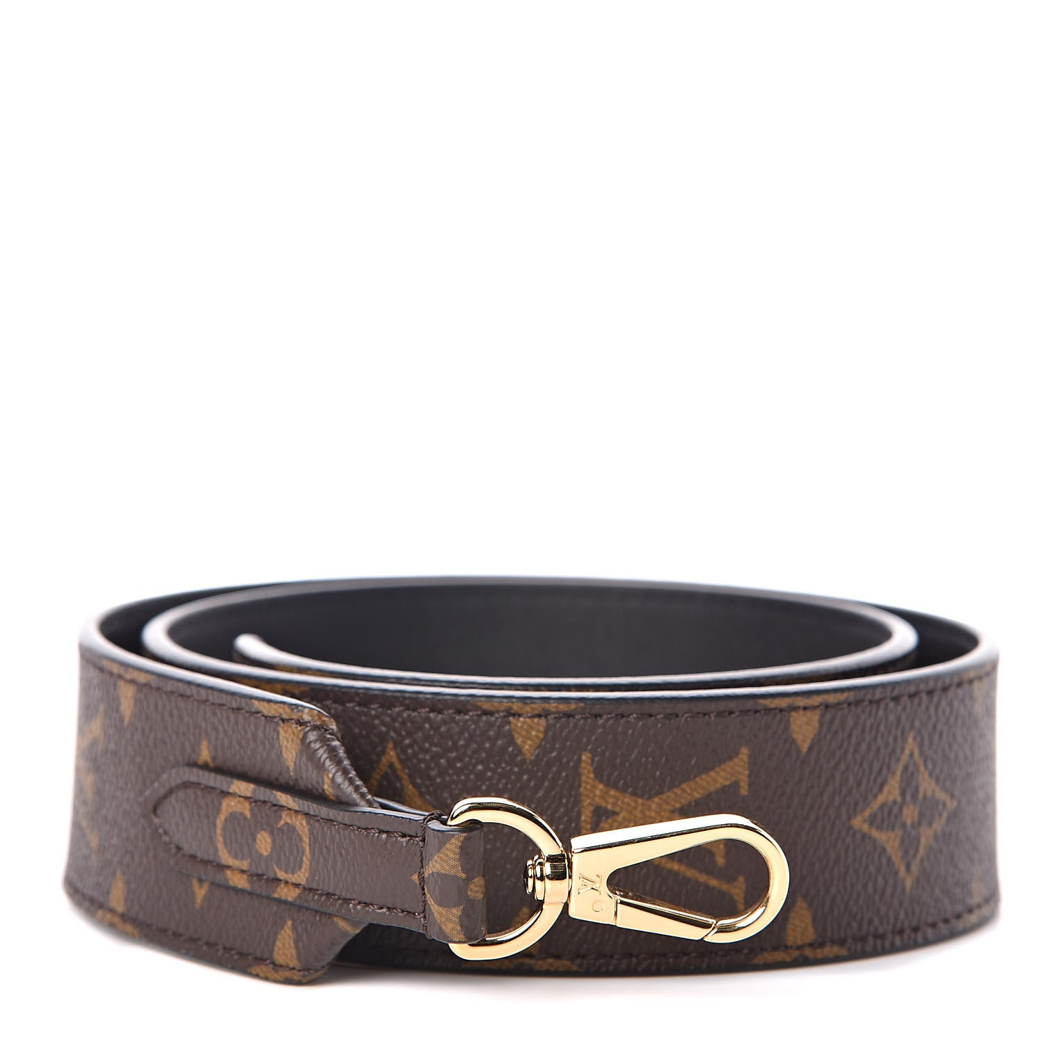 Louis Vuitton Monogram Bandouliere Shoulder Strap Black 1 of 4