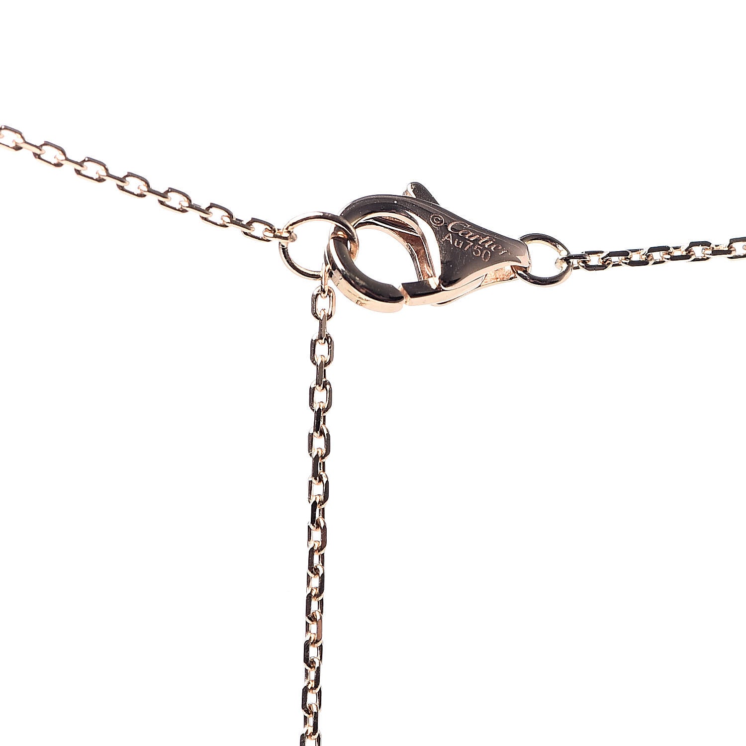 Cartier 18K Pink Gold Diamond XS D'Amour Pendant Necklace 6 of 6