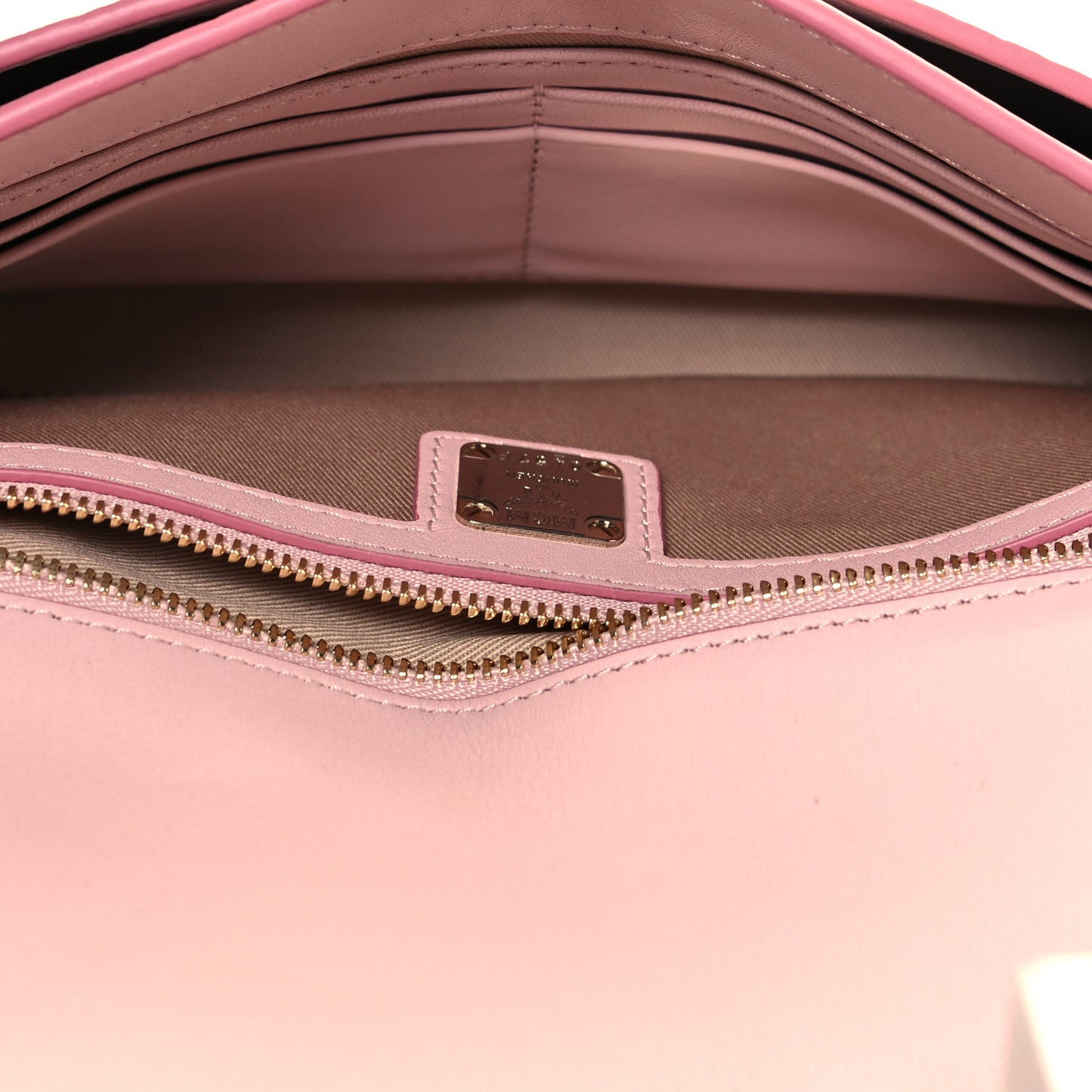 Visetos Monogram Medium Millie Crossbody Bag Soft Pink