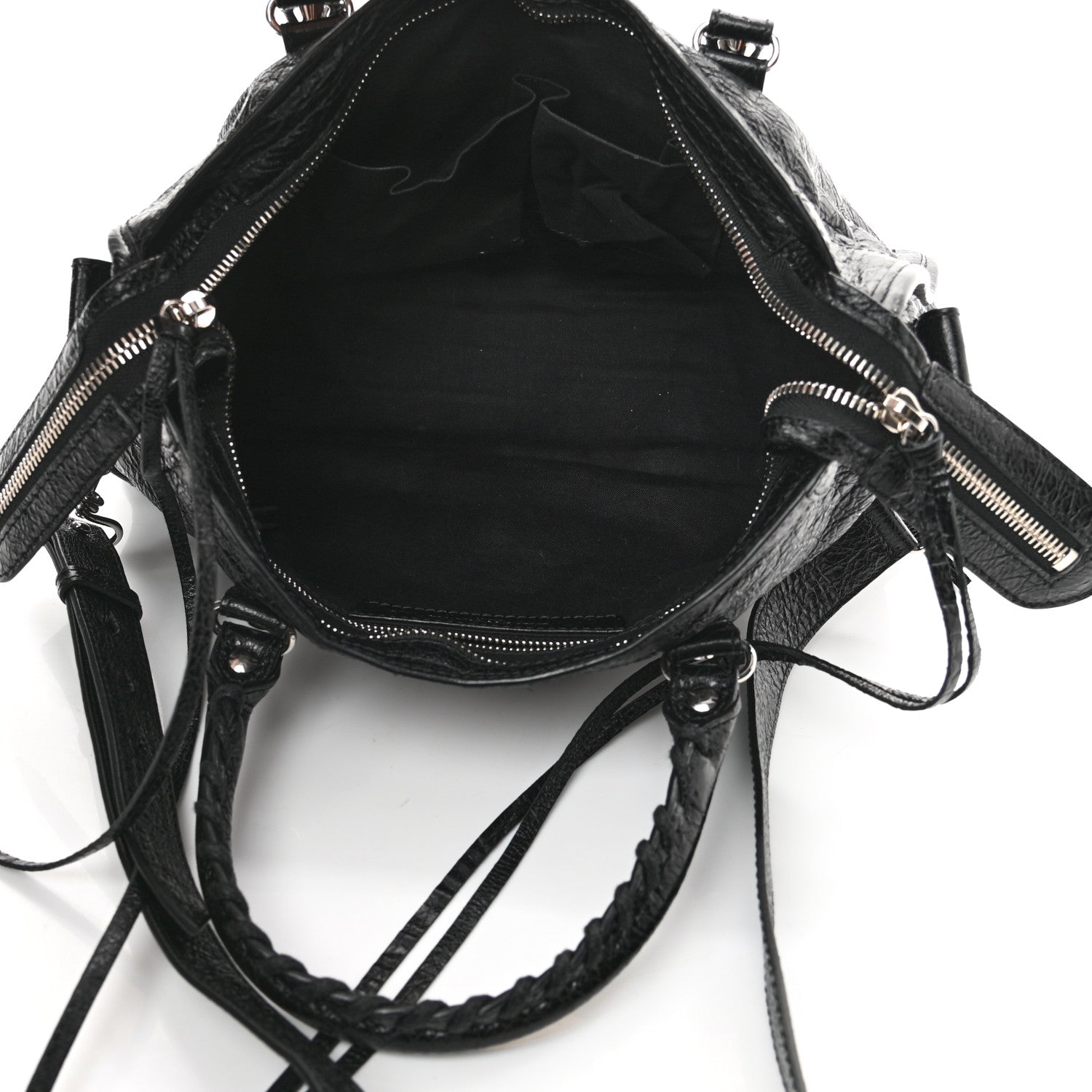 Balenciaga Agneau Classic Silver Hardware S City Black 5 of 10