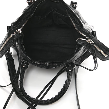 Balenciaga Agneau Classic Silver Hardware S City Black 5 of 10
