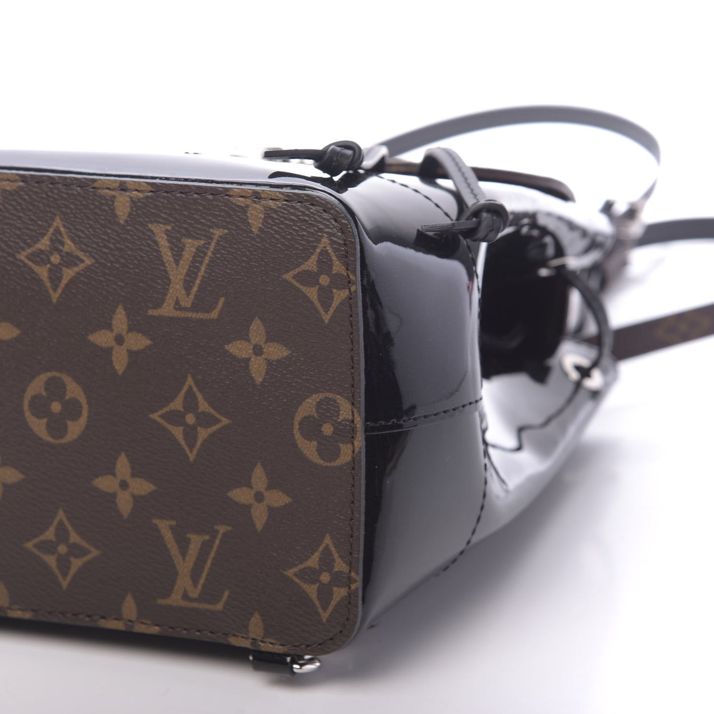 Patent Monogram Hot Springs Backpack Black