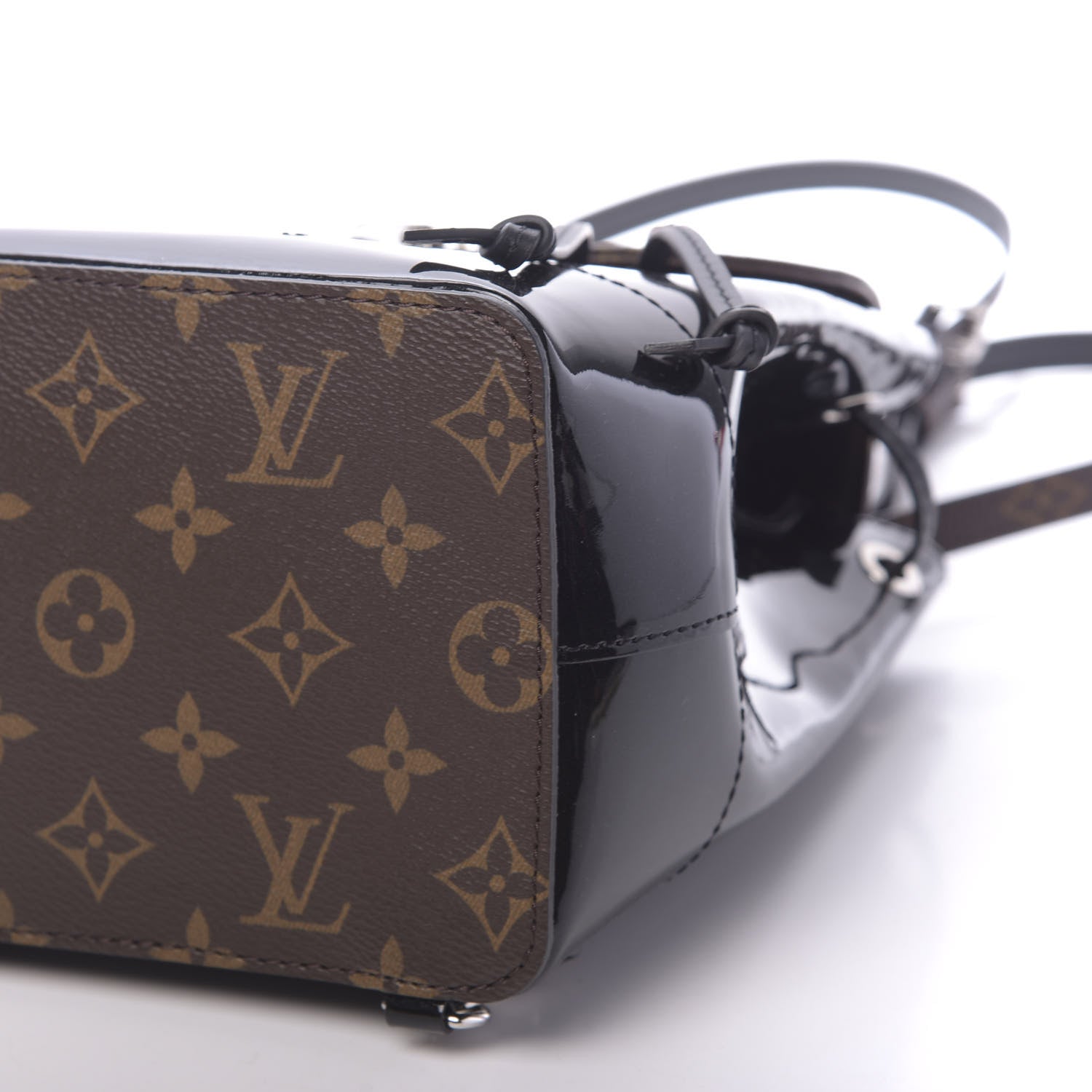 Louis Vuitton Patent Monogram Hot Springs Backpack Black 8 of 8