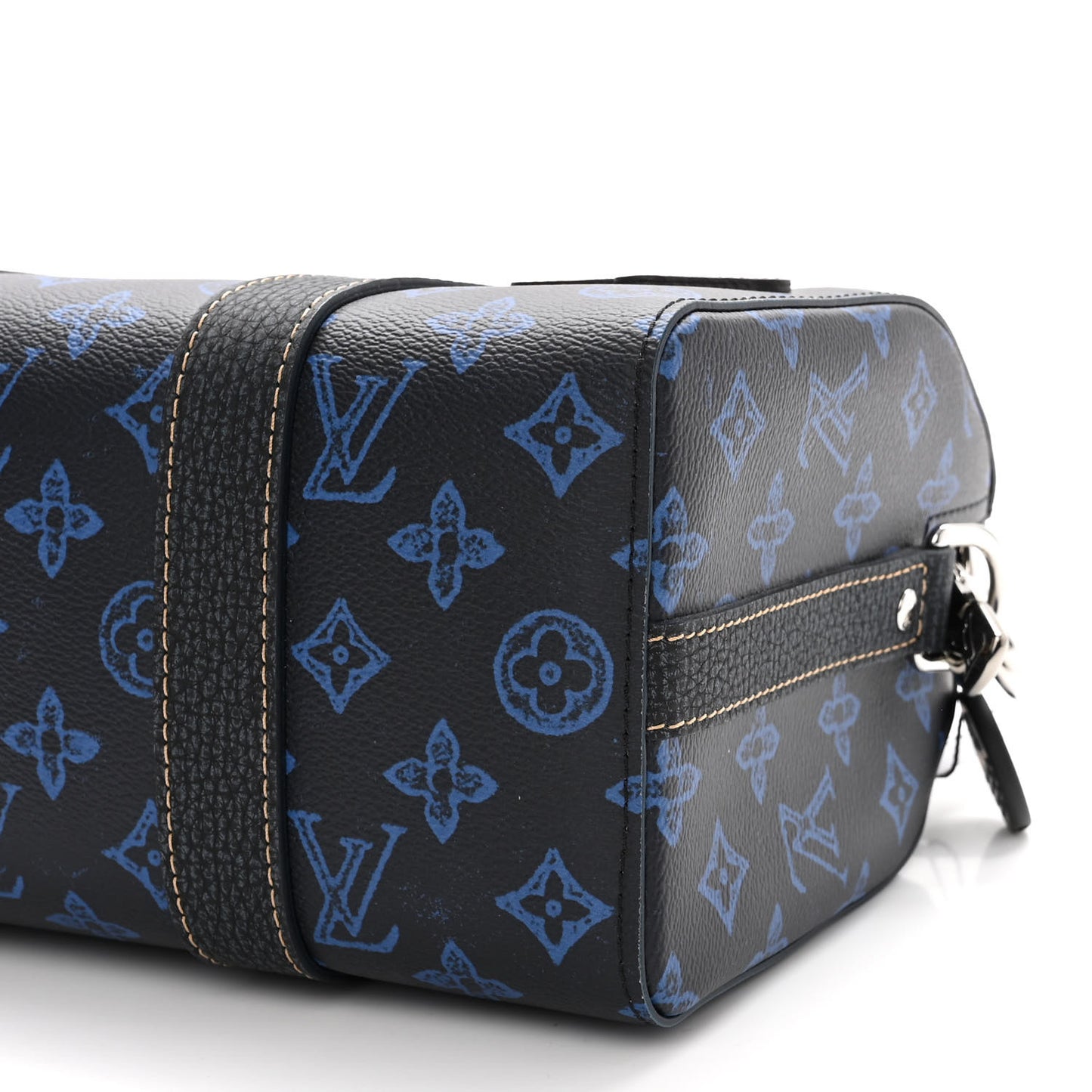 Monogram City Keepall Blue