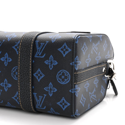 Louis Vuitton Monogram City Keepall Blue 8 of 8