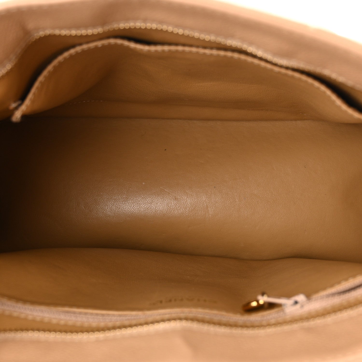 Chanel Caviar Quilted Medallion Tote Beige 6 of 13