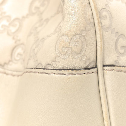 Gucci Guccissima Medium Mayfair Tote Off White 13 of 16