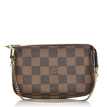 Louis Vuitton Damier Ebene Mini Pochette Accessories 1 of 7