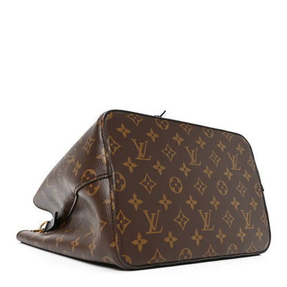 Louis Vuitton Monogram Neonoe MM Black 3 of 9