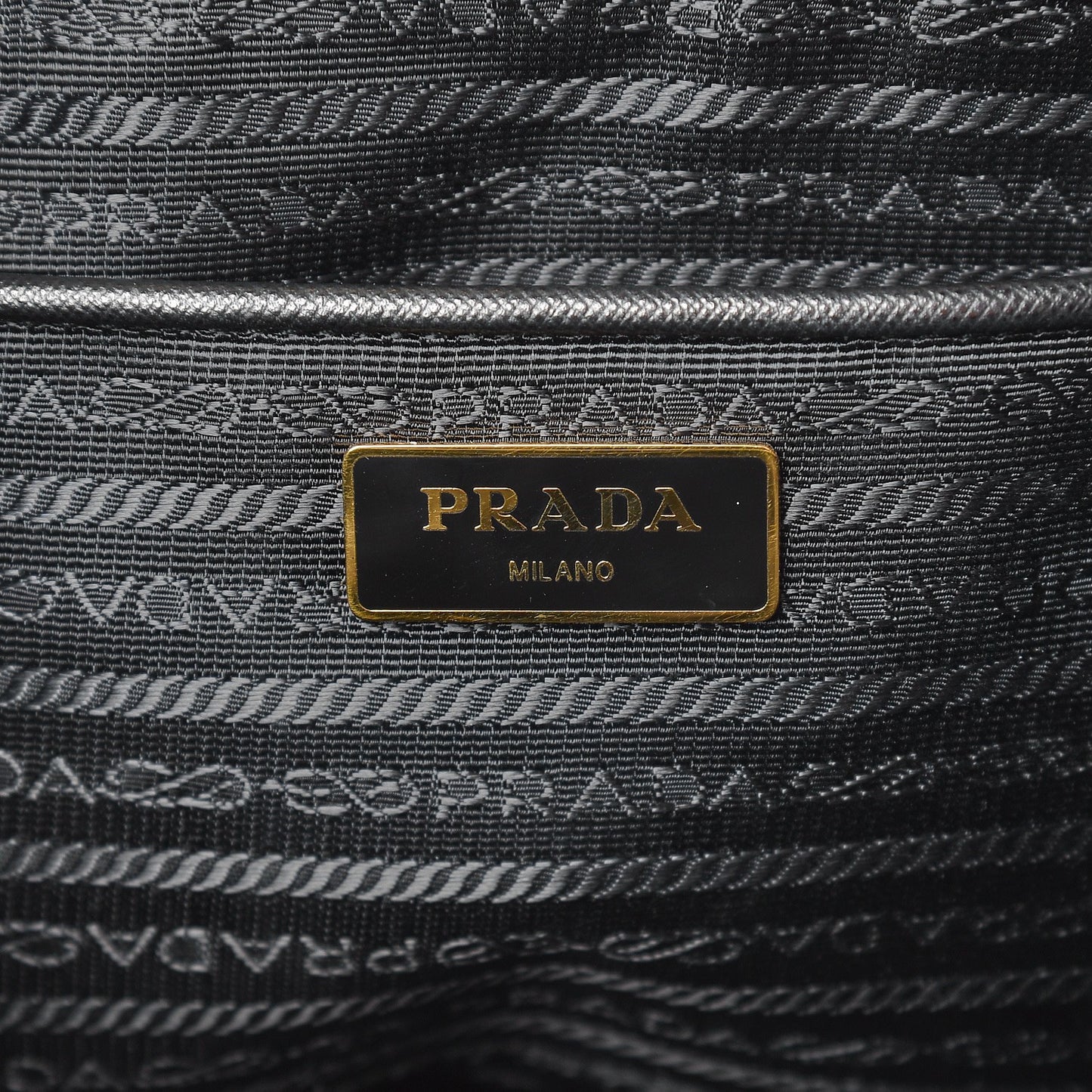 Saffiano Tessuto Nylon Tote Nero Black