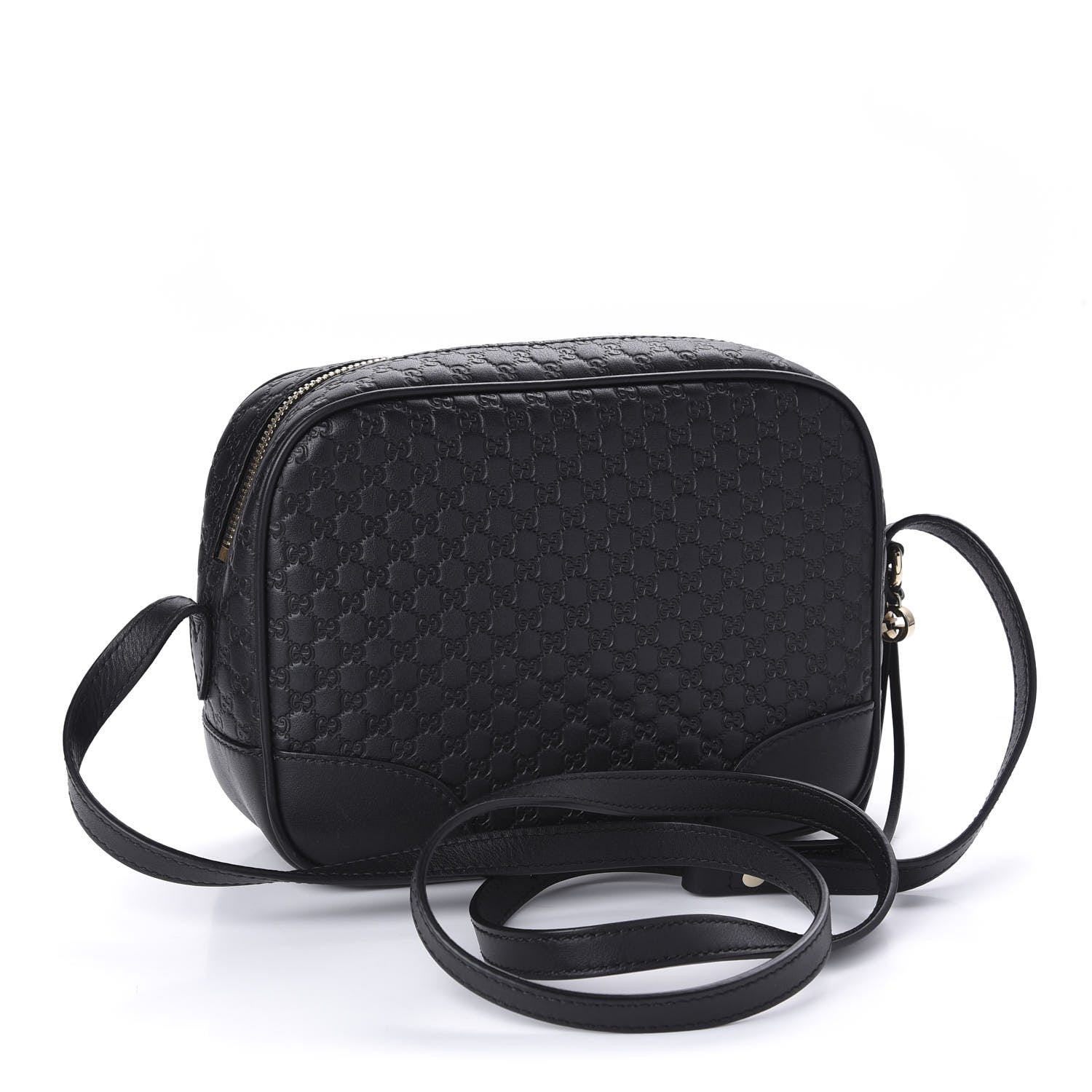 Gucci Microguccissima Mini Bree Messenger Bag Black 3 of 10