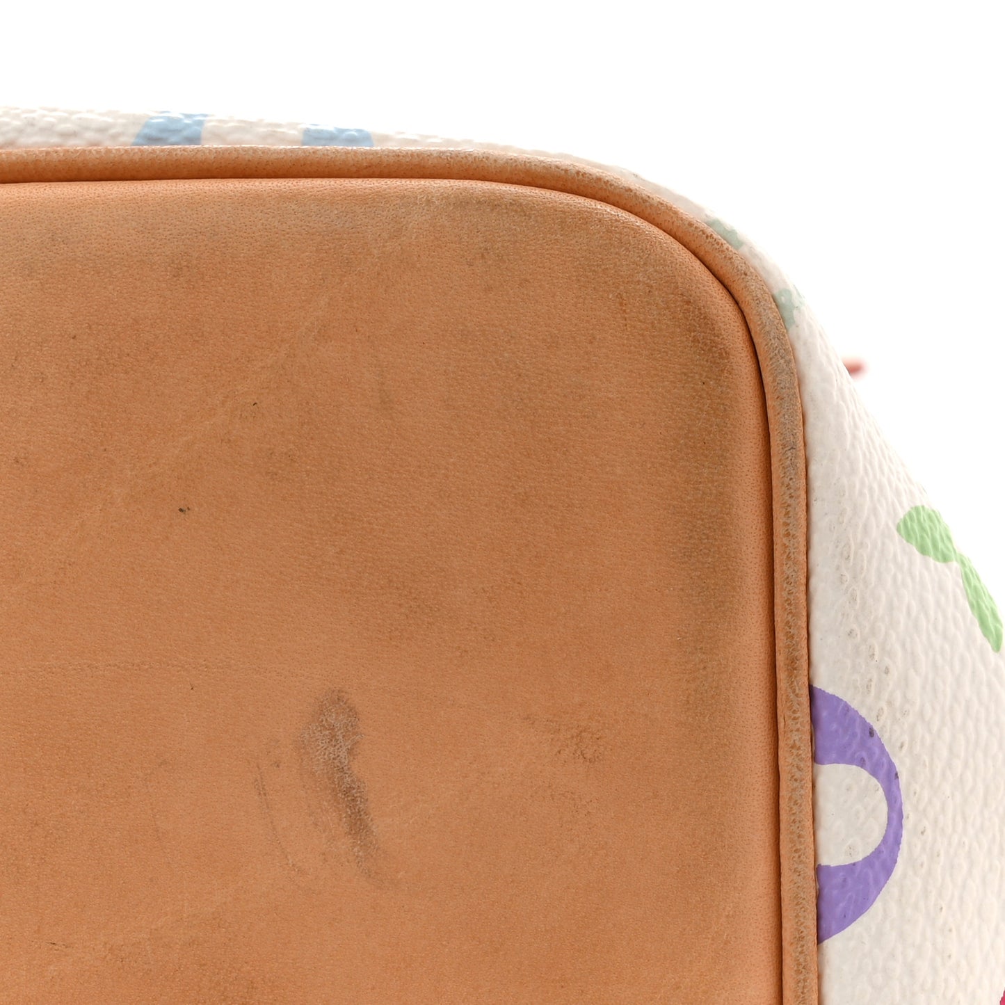 Monogram Multicolor Petit Noe White