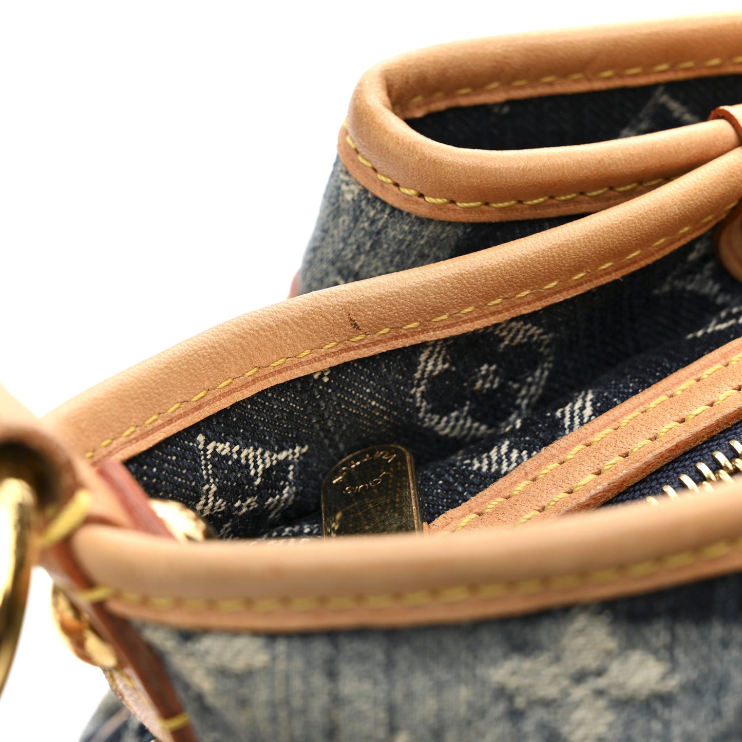 Denim Raye Porte Epaule MM