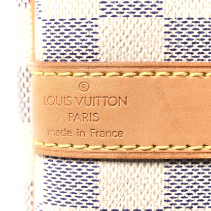 Louis Vuitton Damier Azur Keepall Bandouliere 55 5 of 10