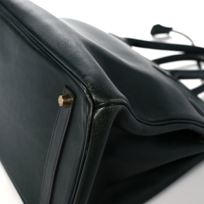 Hermes Gulliver Birkin 35 Vert Fonce 13 of 31