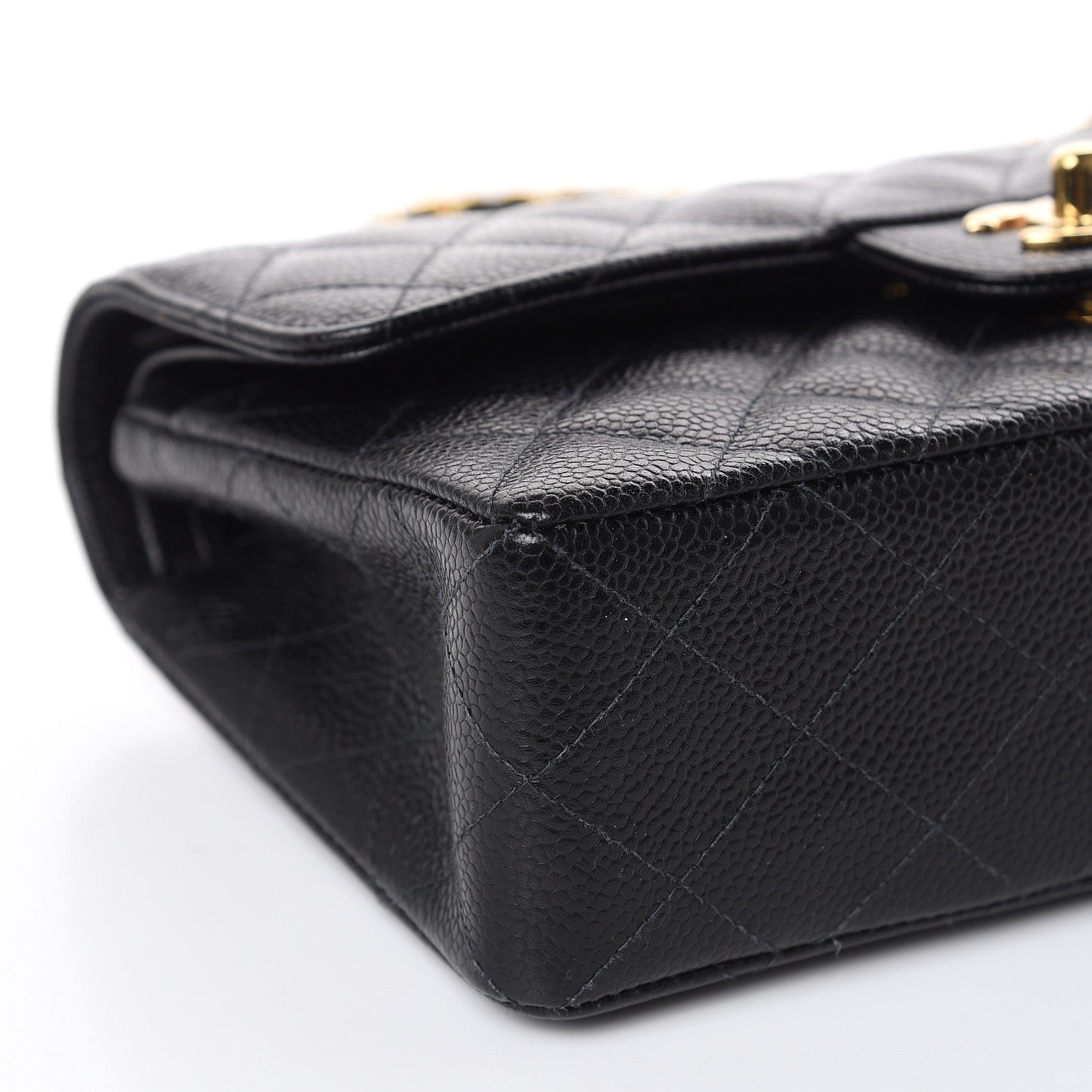 Chanel Caviar Quilted Small Double Flap Black 8 of 13