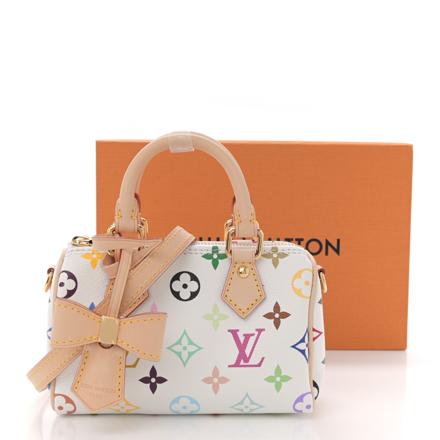 Louis Vuitton LV X TM Monogram Multicolor Nano Speedy White 10 of 10