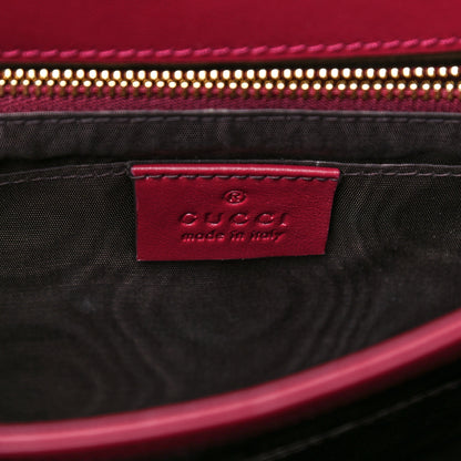 Gucci Elaphe Small Zumi Shoulder Bag Antique Bordeaux 5 of 14