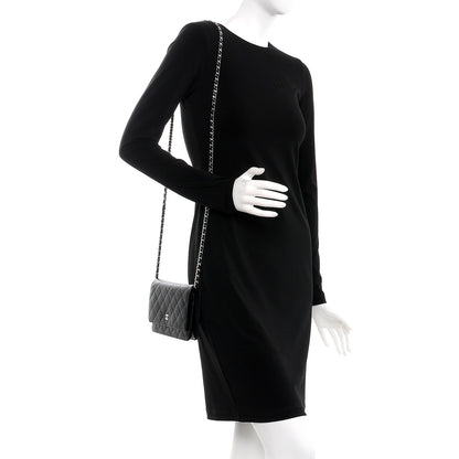 Chanel Caviar Quilted Wallet On Chain WOC Black 2 of 8