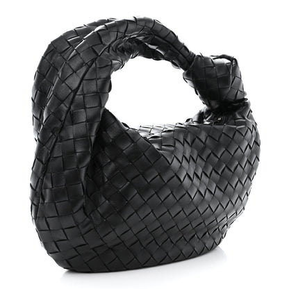 Bottega Veneta Nappa Intrecciato Teen Jodie Hobo Black 3 of 11