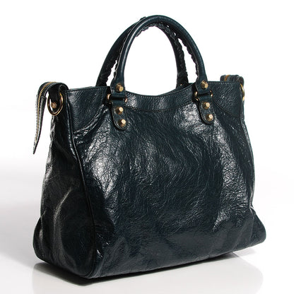 Balenciaga Agneau Giant 12 Gold Hardware Velo Vert Pinede 3 of 14