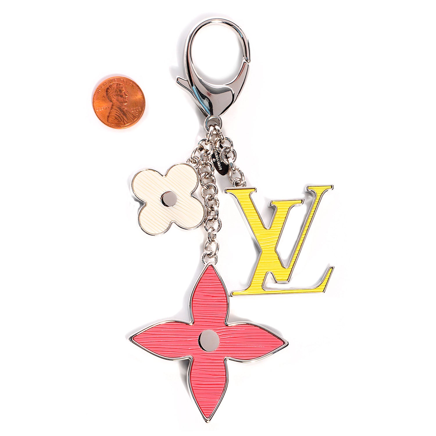Louis Vuitton Fleur d'Epi Bag Charm 2 of 3