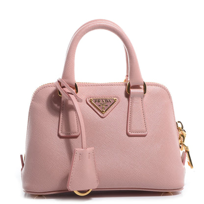 Prada Saffiano Lux Mini Promenade Tote Orchidea 1 of 12