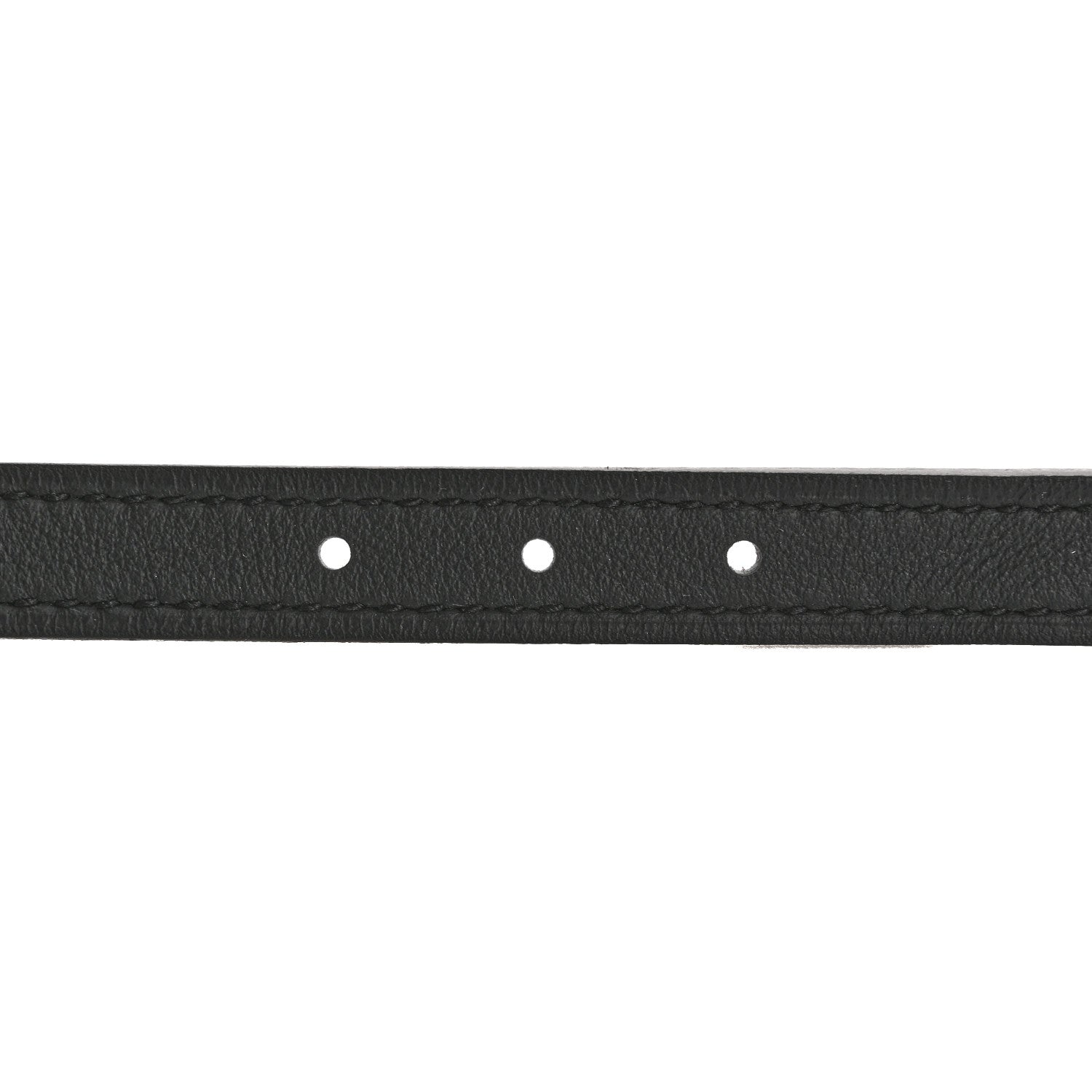 Hermes Swift Epsom 13mm Maillon H 90 36 Belt Black Etoupe 4 of 7