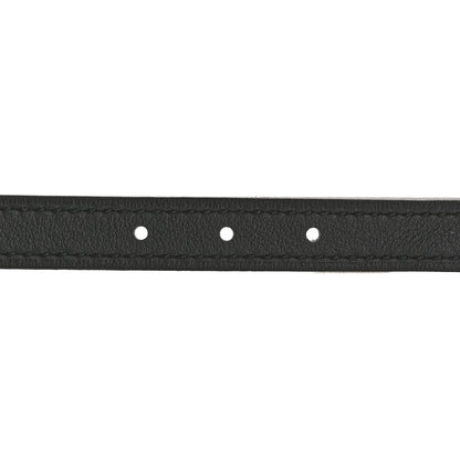 Hermes Swift Epsom 13mm Maillon H 90 36 Belt Black Etoupe 4 of 7