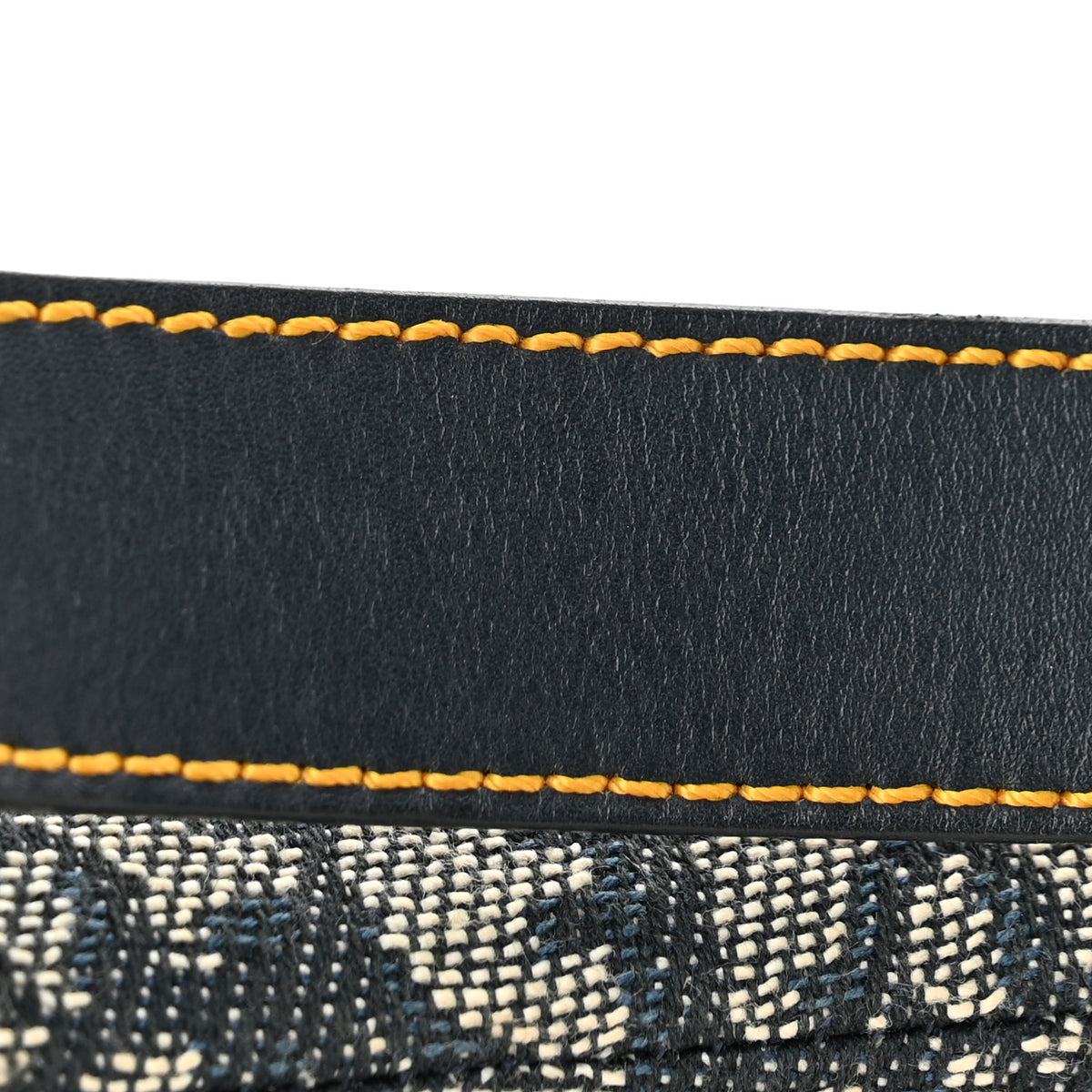 Monogram Saddle Bag Blue