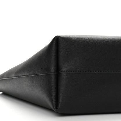 Saint Laurent Calfskin Large Shopping Tote Black 10 of 11