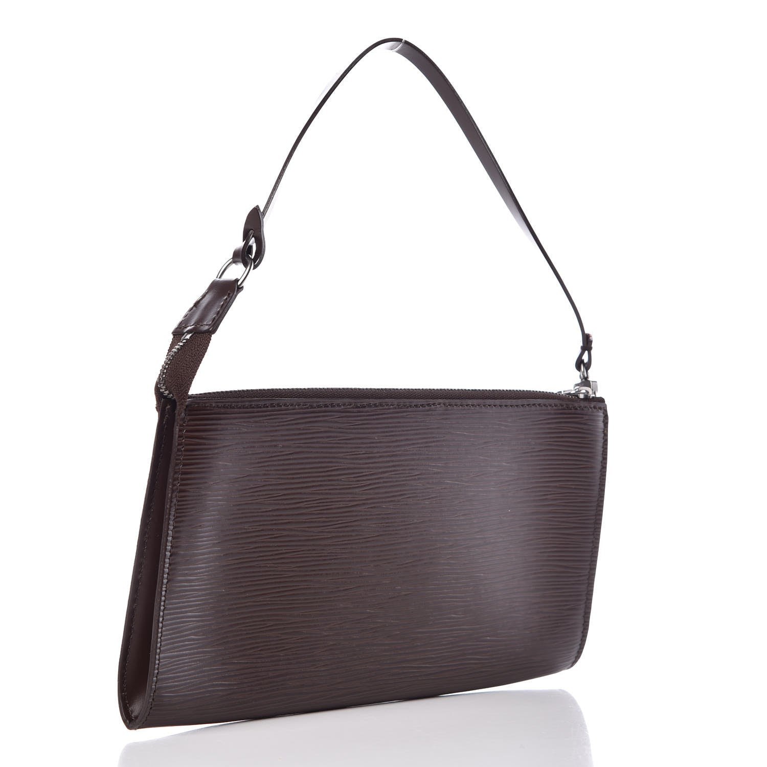 Louis Vuitton Epi Pochette Accessories 24 Moka 3 of 7