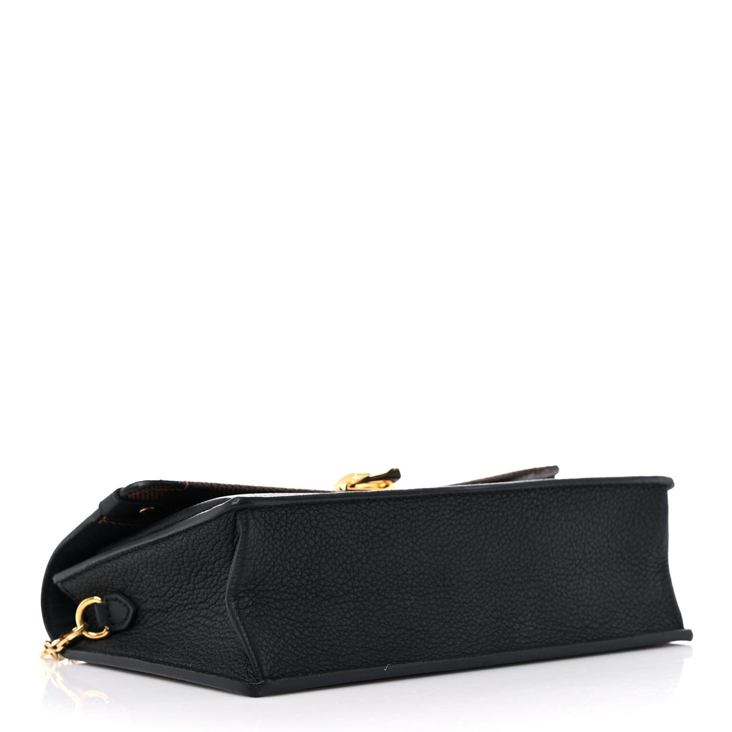 Damier Ebene Vavin Chain Wallet Black