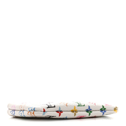 Louis Vuitton LV X TM Monogram Multicolor Key Pouch White 4 of 7