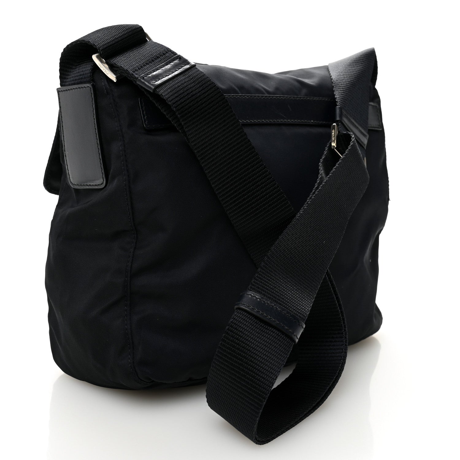 Prada Nylon Vela Messenger Blue 3 of 12