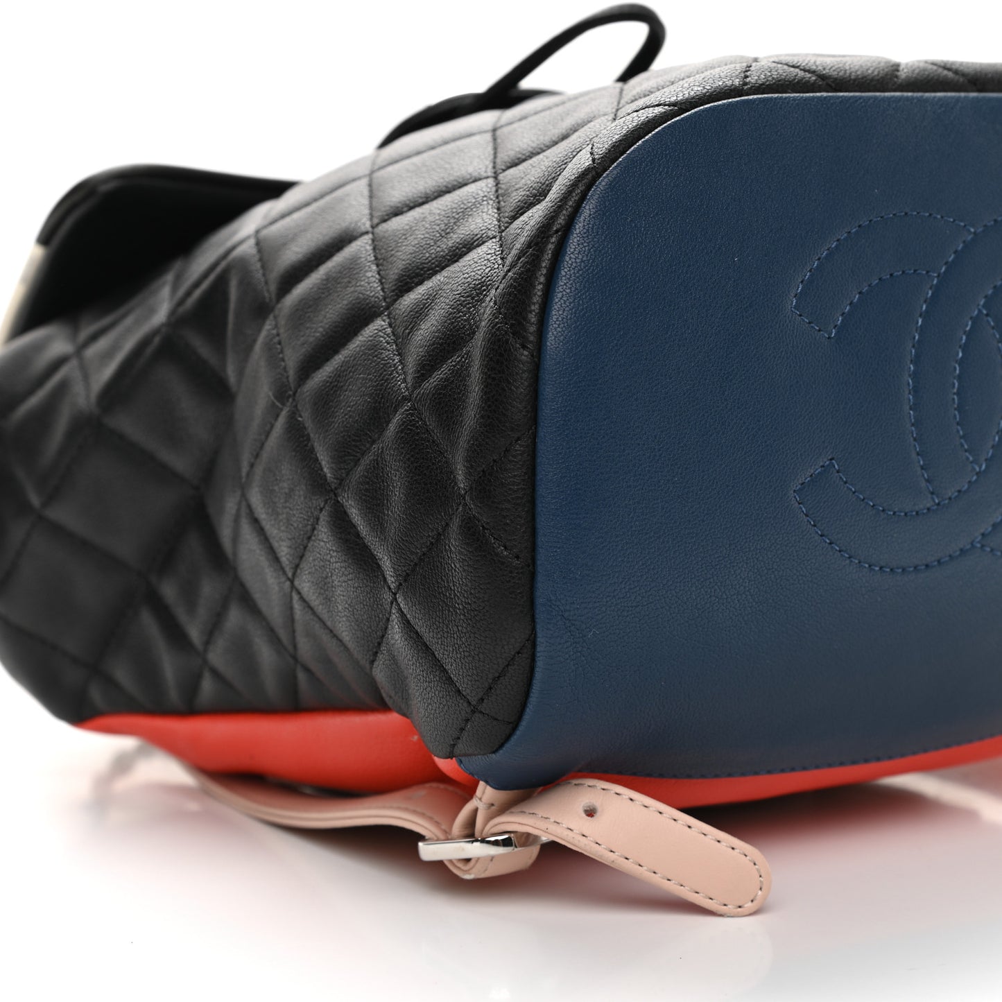 Lambskin Quilted Small Cuba Urban Spirit Backpack Black