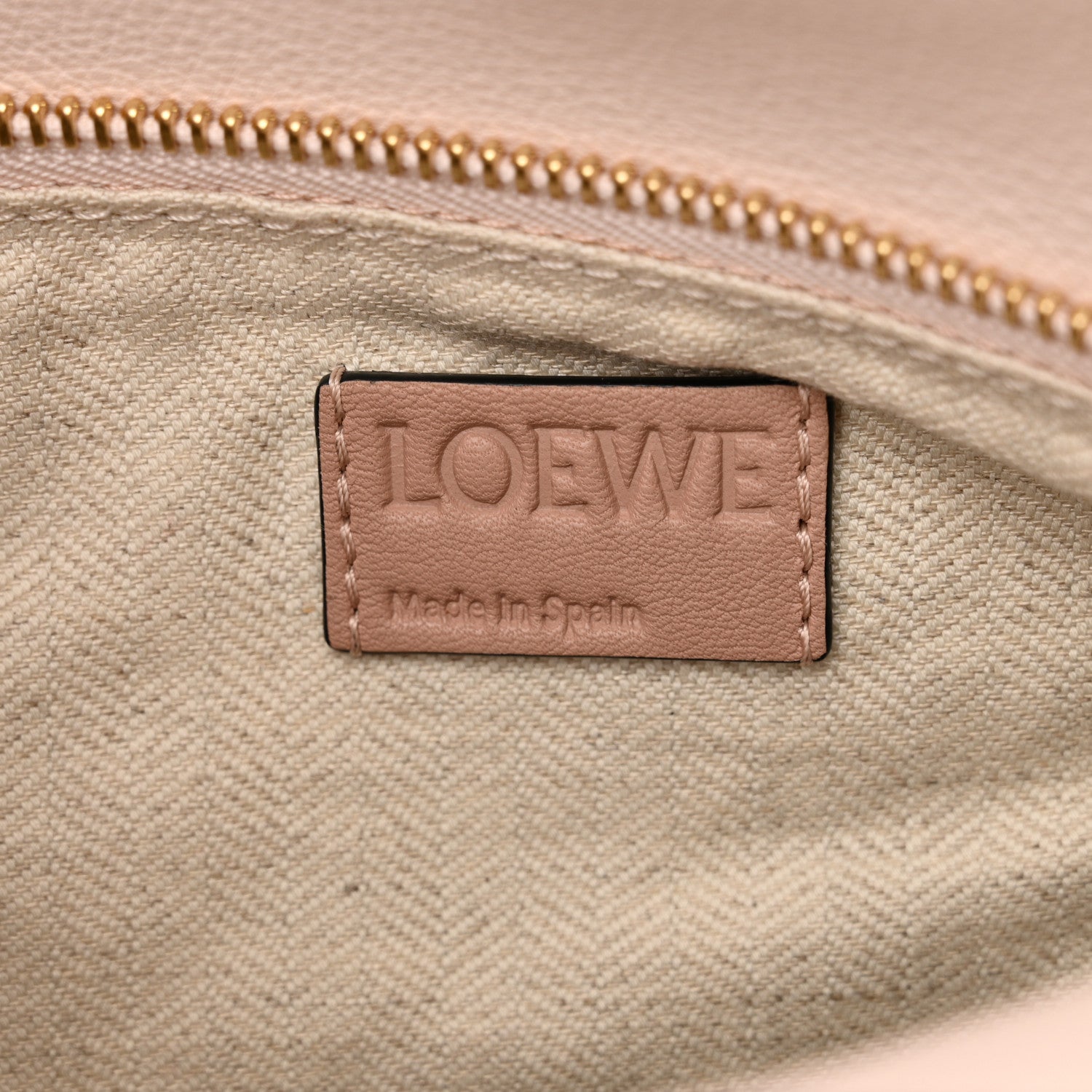 Loewe Calfskin Suede Small Puzzle Bag Blush 6 of 11
