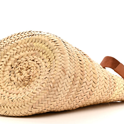 Christian Louboutin Raffia Calfskin Biloumoon Tote Natural Cuoio 9 of 13