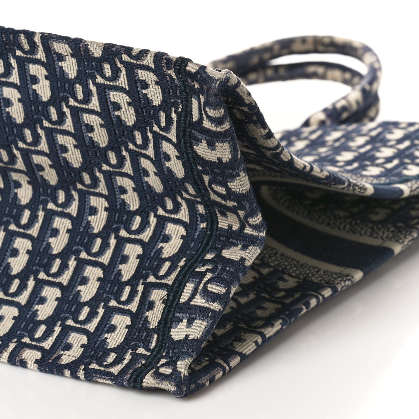 Oblique Large Book Tote Blue Multicolor