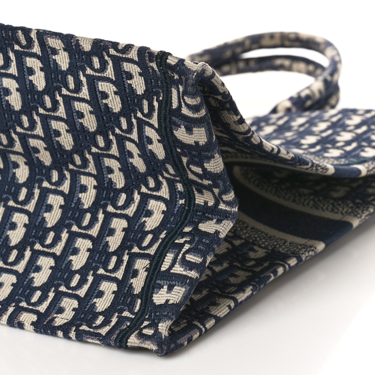 Christian Dior Oblique Large Book Tote Blue Multicolor 8 of 8