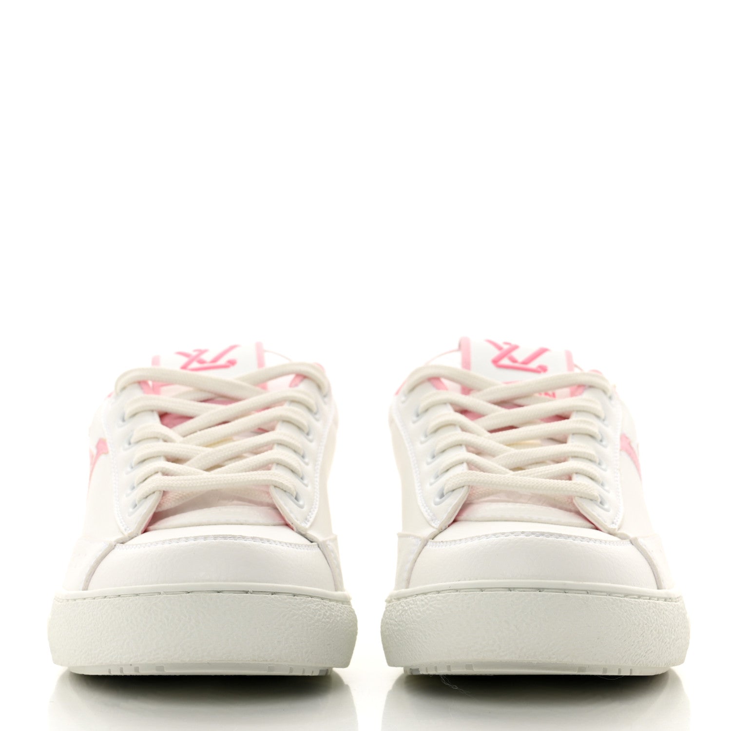 Louis Vuitton Calfskin Charlie Sneaker 36 White Rose Clair 2 of 8