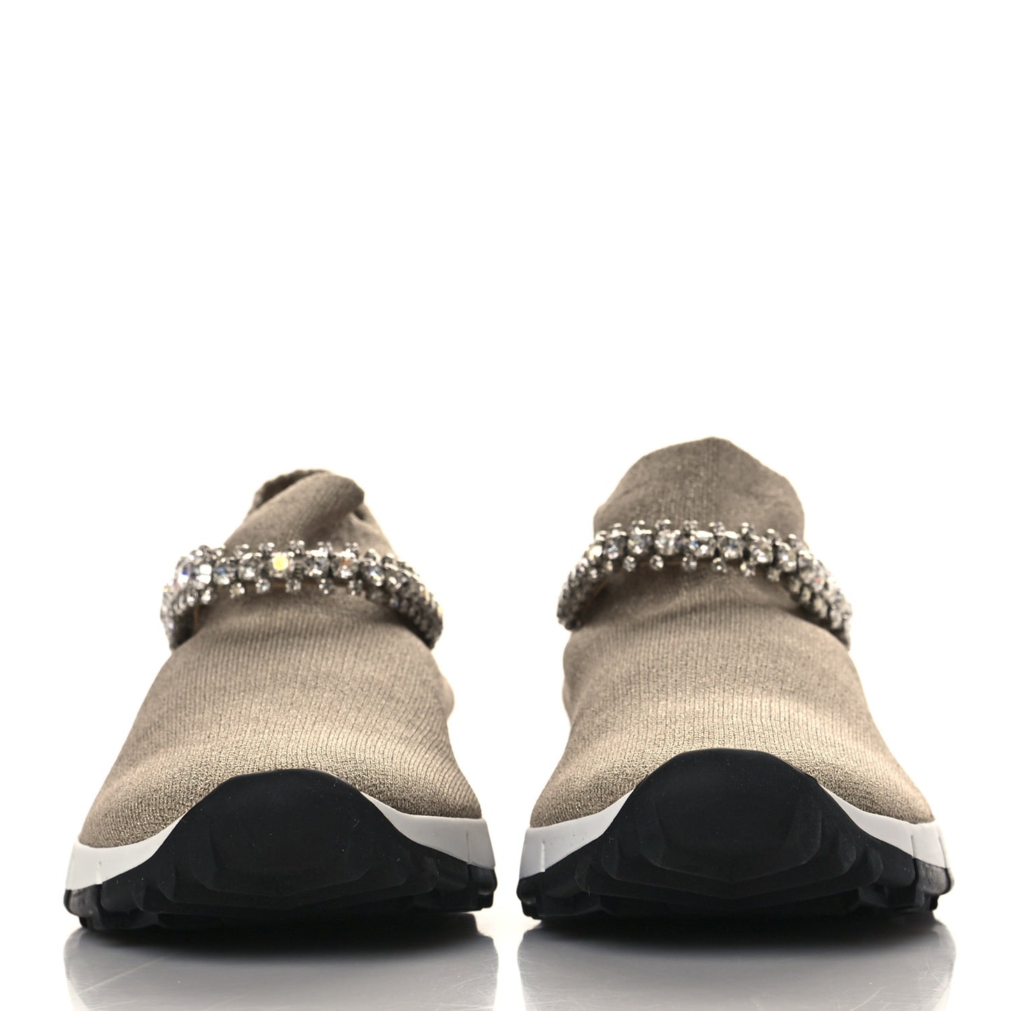 Knit Crystal Verona Sneaker 37 Beige