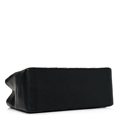 Chanel Caviar Quilted Grand Shopping Tote GST Black 4 of 14