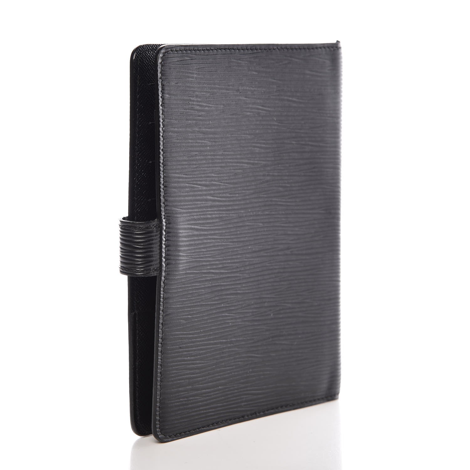 Louis Vuitton Epi Medium Ring Agenda Cover Black 3 of 10