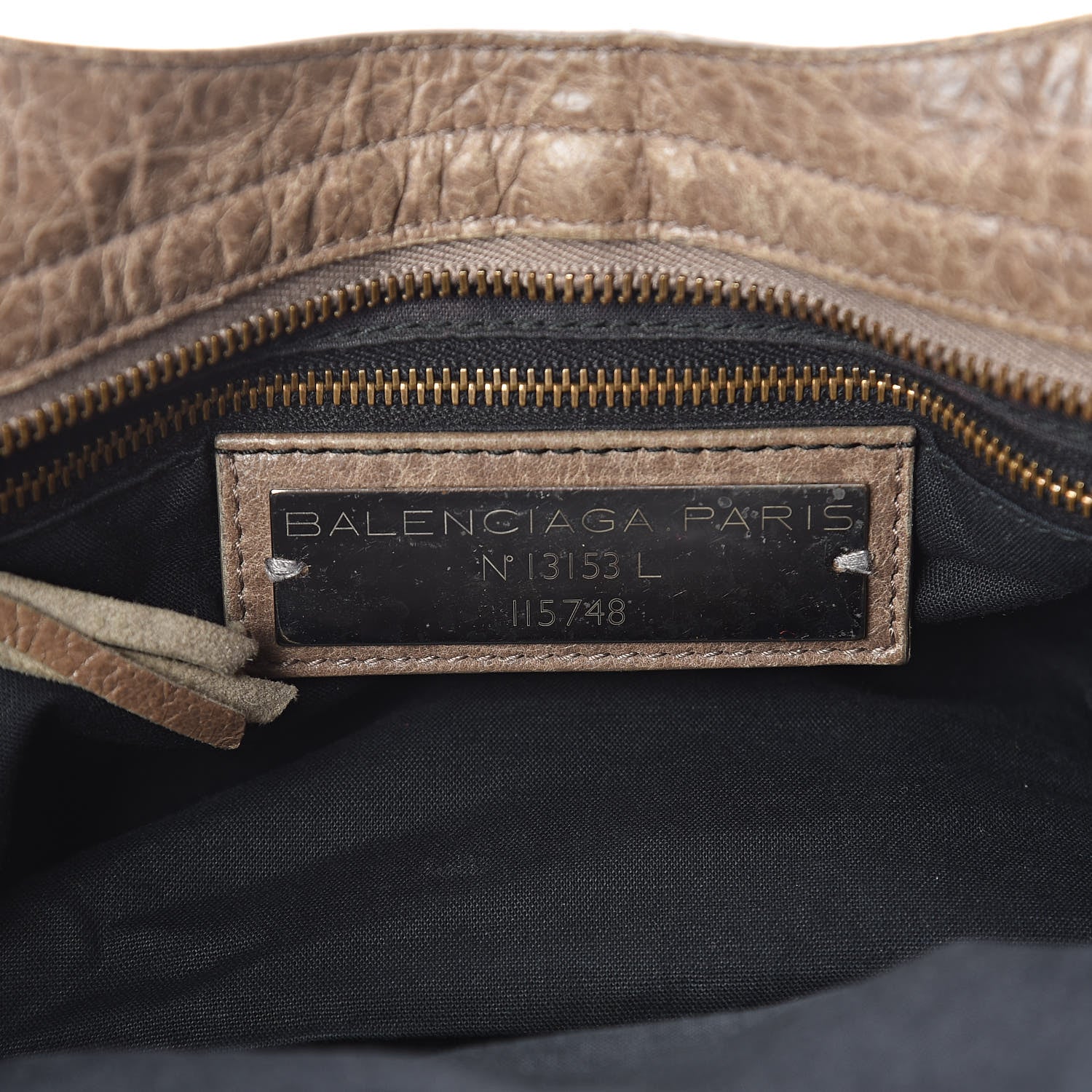 Balenciaga Agneau Classic Hardware City Gris Poivre 8 of 11