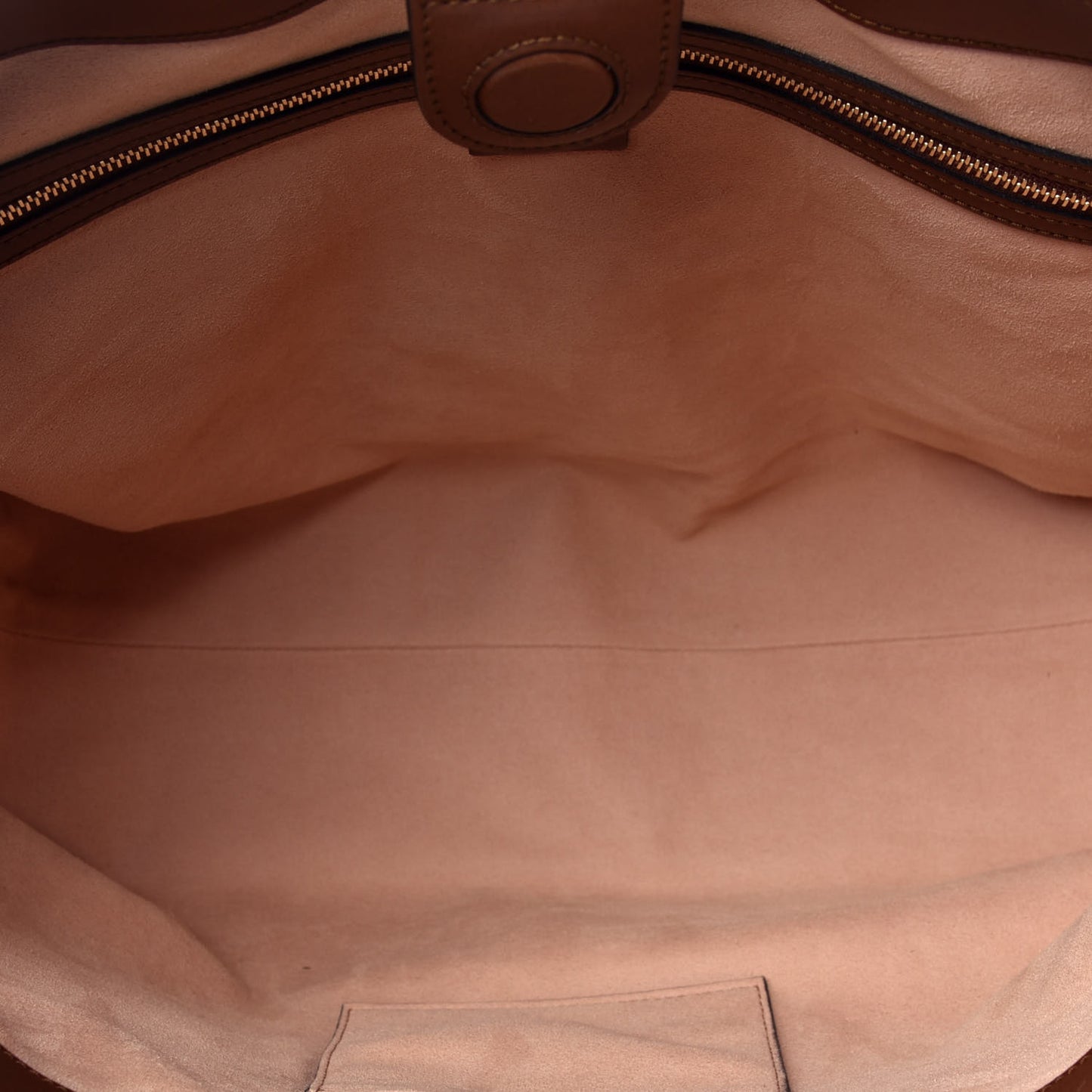 Soft GG Supreme Monogram Medium Crossbody Tote Beige Cuir
